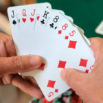 A hand of cards